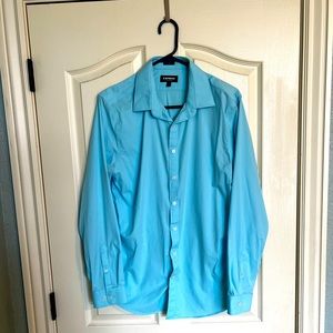 Express Performance Button Down - Slim Fit Large